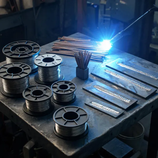 Welding wire and electrodes